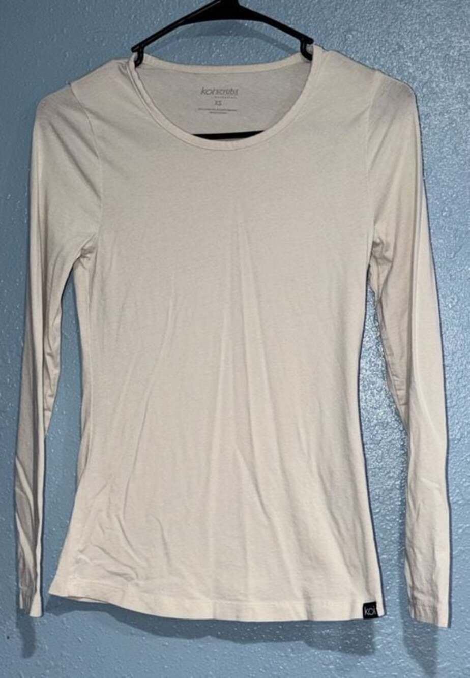 Koi Scrubs Essentials Long Sleeve Crew Neck T-Shirt